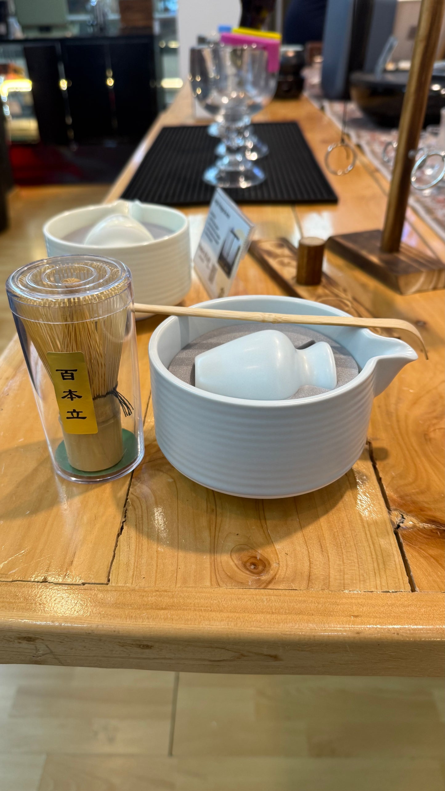 Set de Té Matcha de Cerámica 2.0 con te Matcha organico