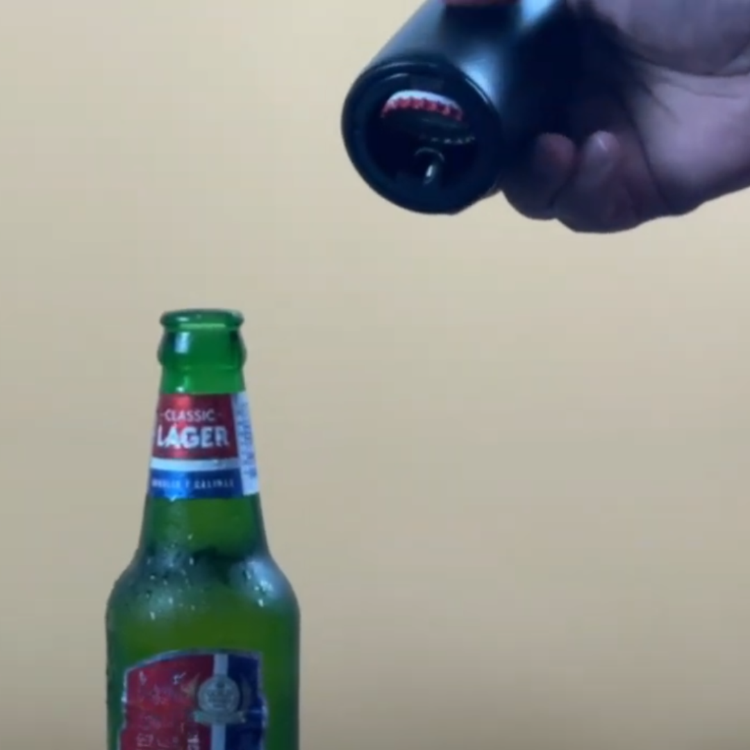 Destapador abridor de botellas cervezas sodas automático