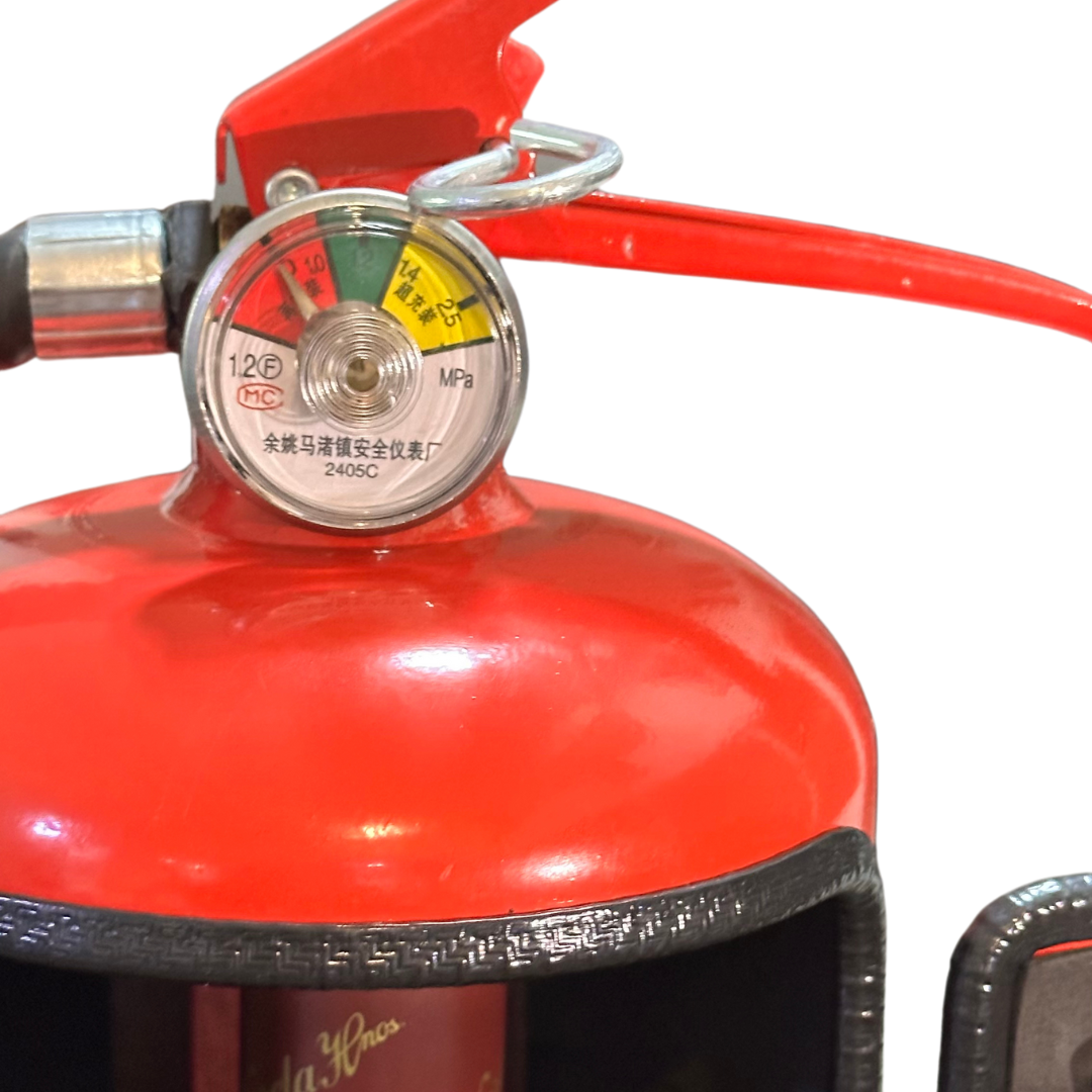 Extintor decorativo para botellas de 750 ml