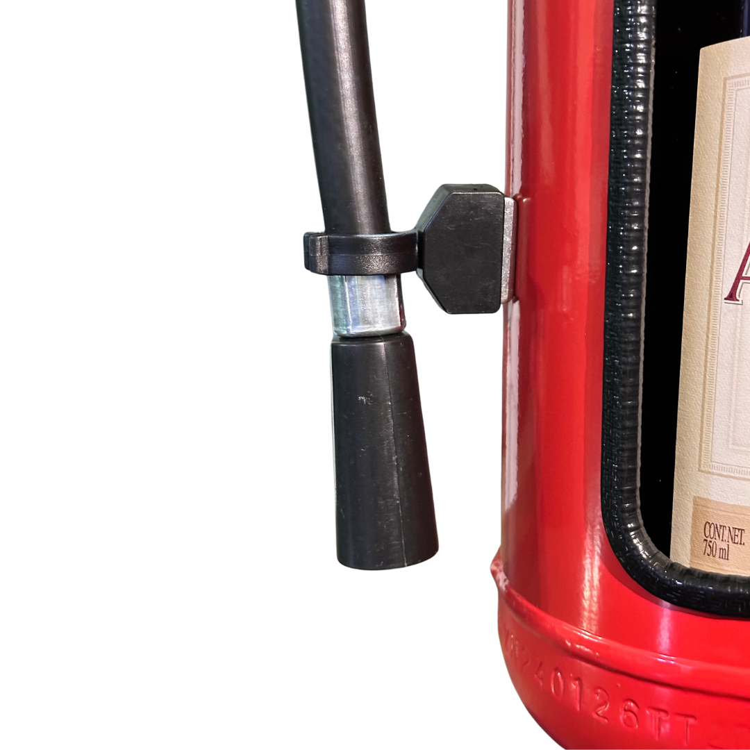 Extintor decorativo para botellas de 750 ml