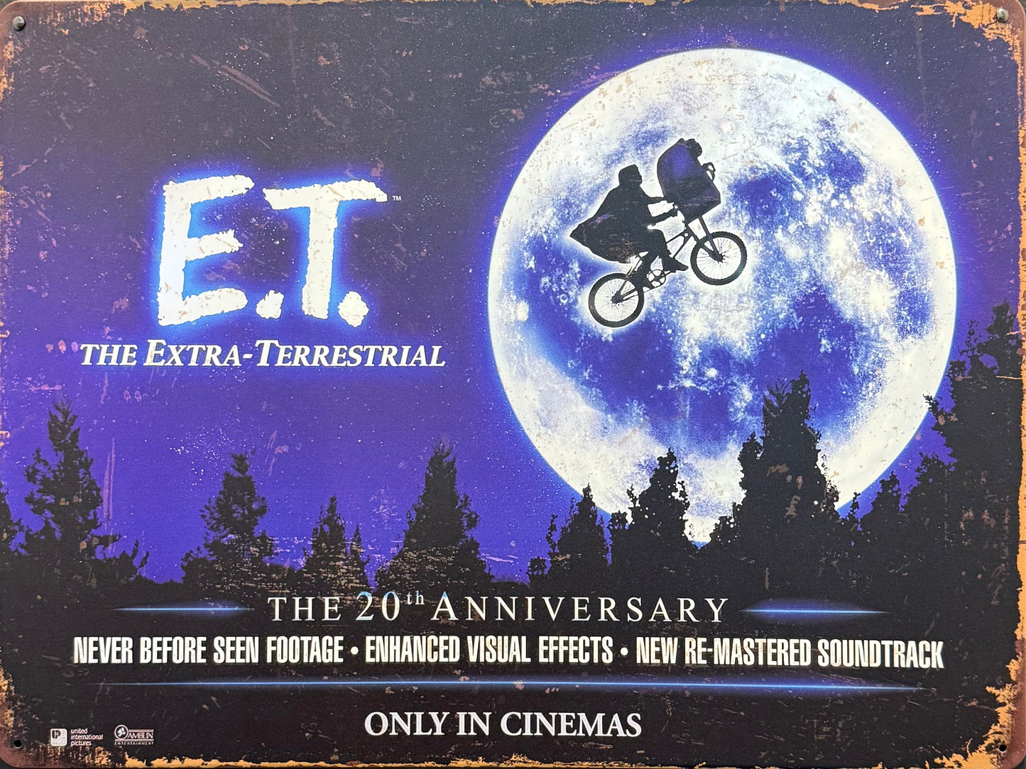 Letrero de E.T.