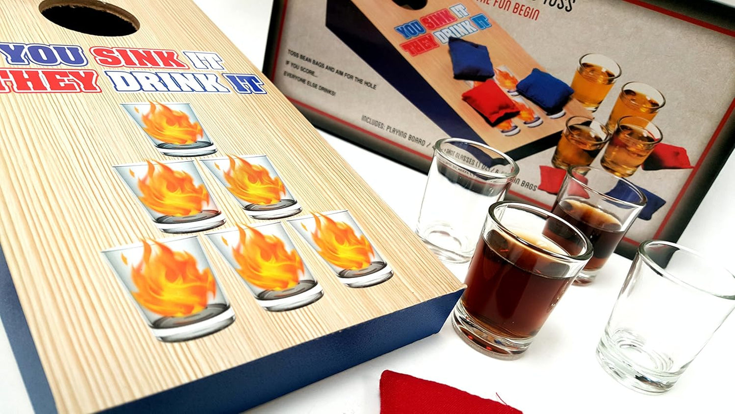 Juego de "Cornhole" para fiestas