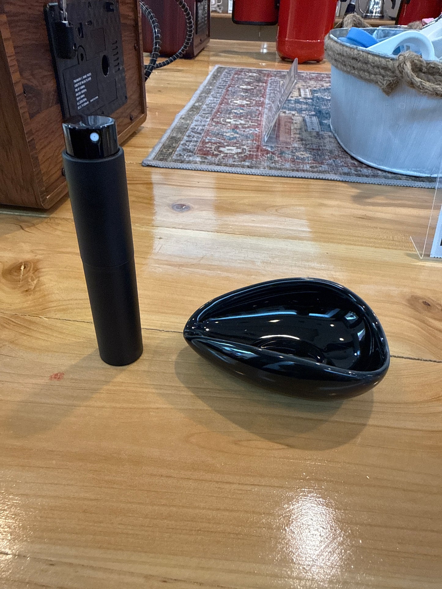 Tazón de Dosificación de Grano de Café de Cerámica 40 g con Spray Humidificador