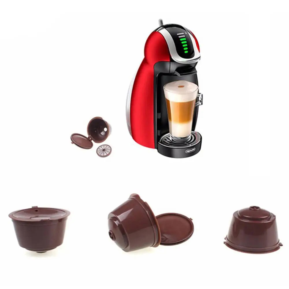Capsulas reutilizables ecológicas de café compatible con DOLCE GUSTO (pack de 6)