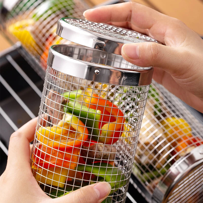 Kit 2 Parrillas Redondas