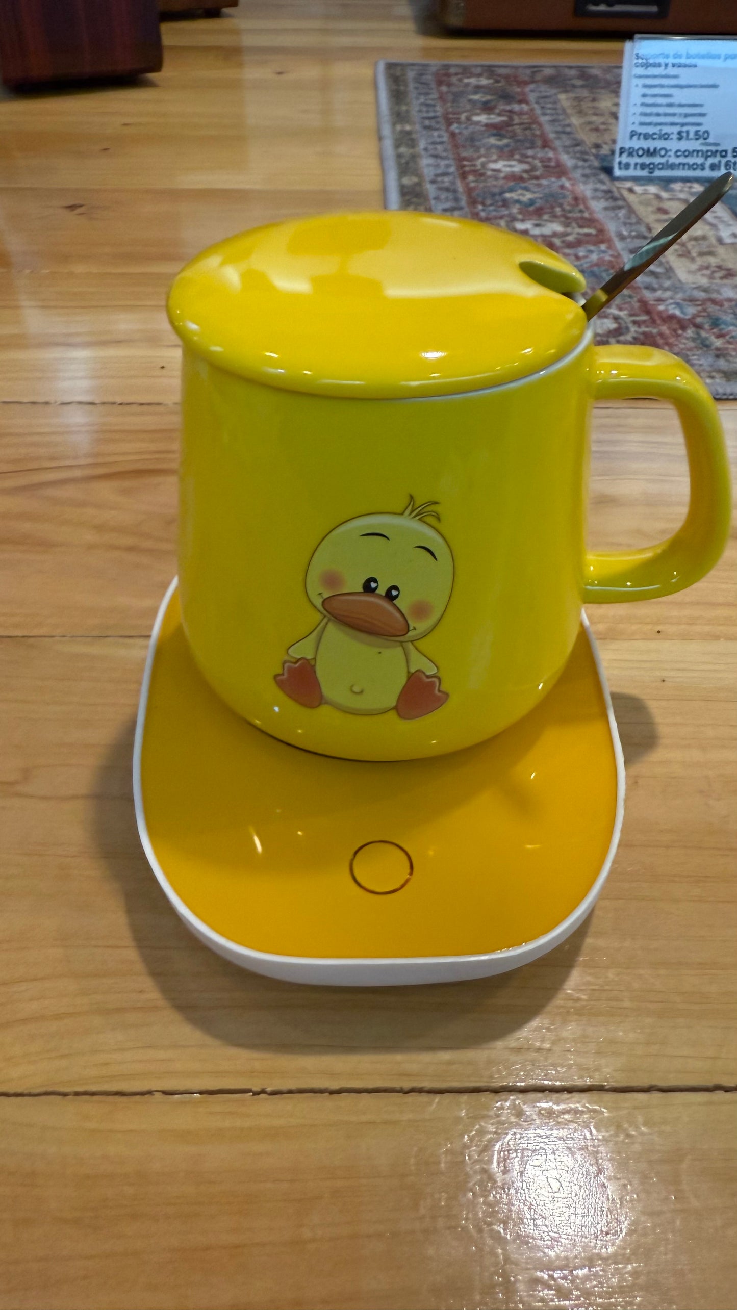 Set de Taza con Base Calentadora “Lucky”