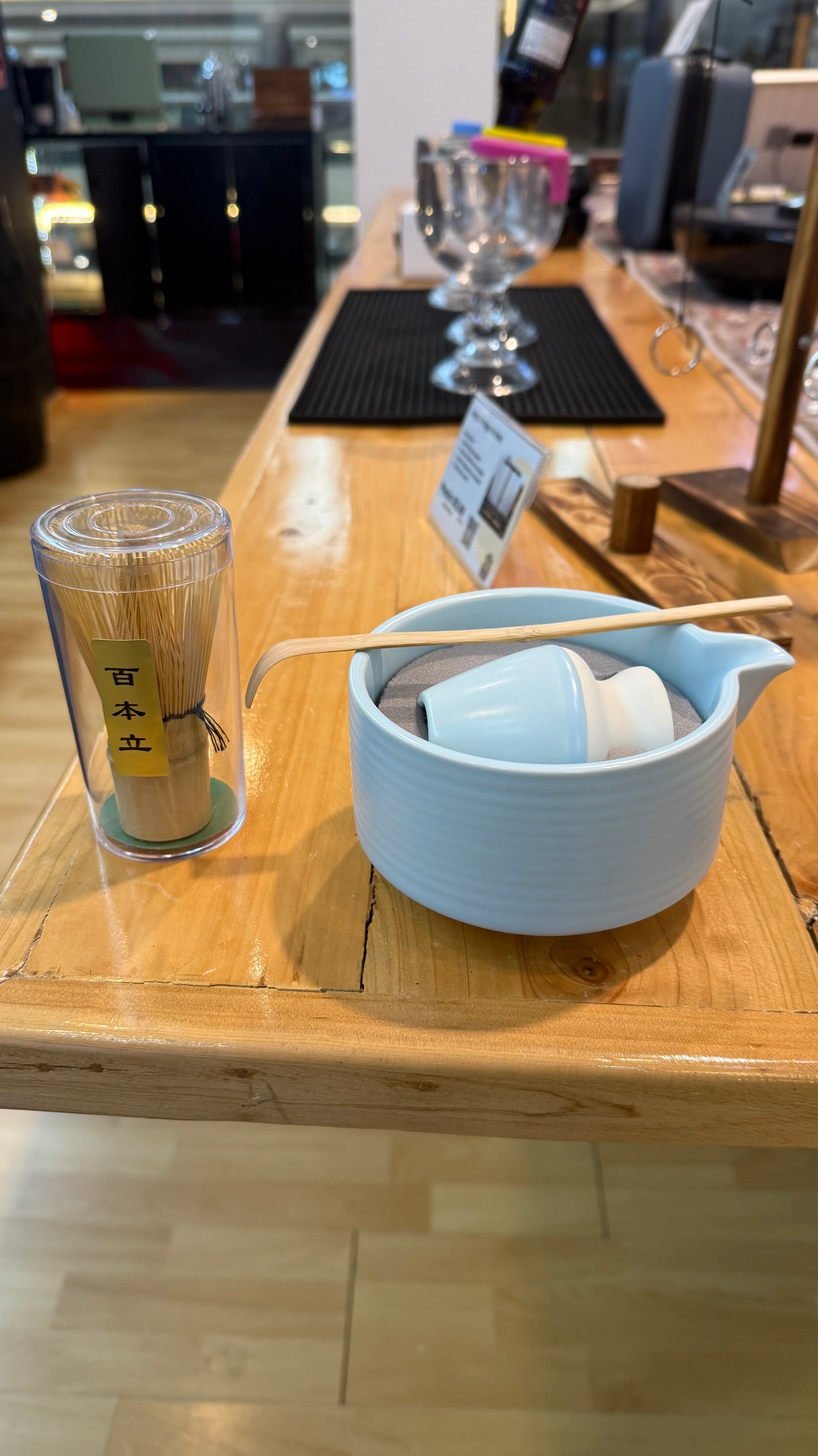 Set de Té Matcha de Cerámica 2.0 con te Matcha organico