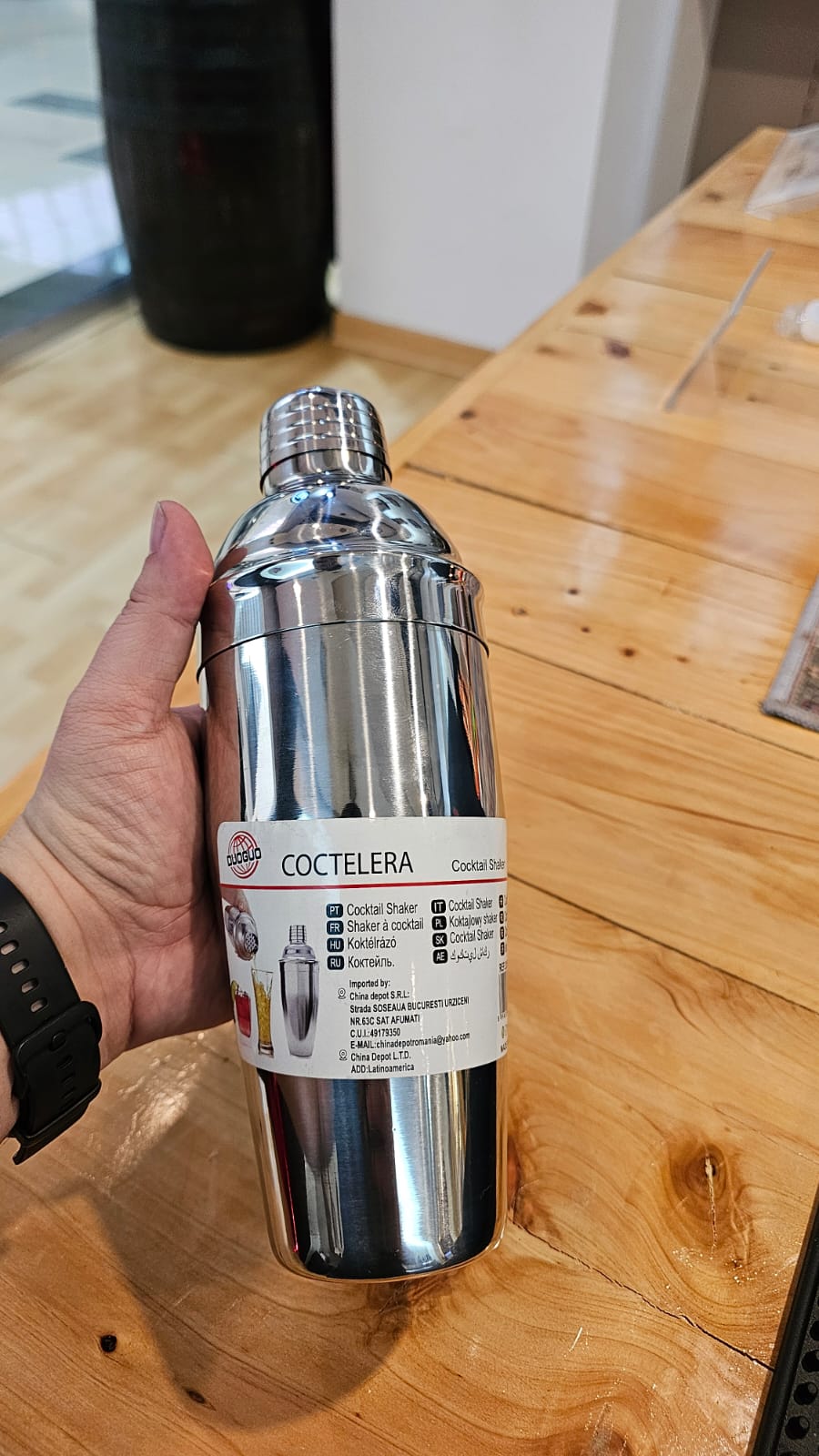 Cocteleras de Acero Inoxidable – 3 Tamaños para Todo Tipo de Cócteles