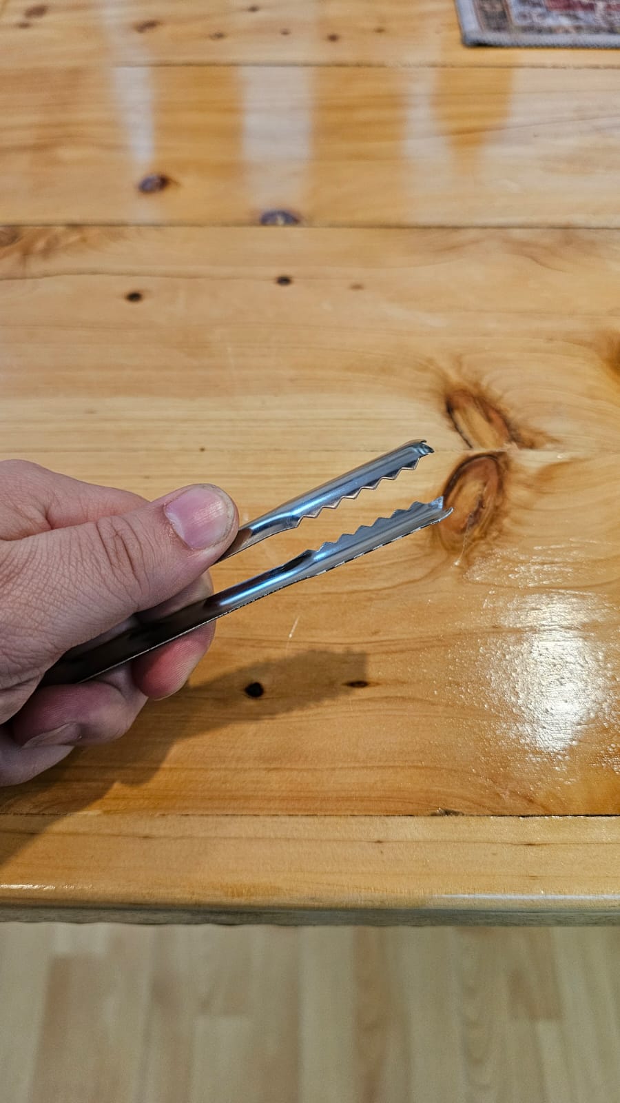Pinza de Hielo de Acero Inoxidable – Precisión y Estilo en tu Bar