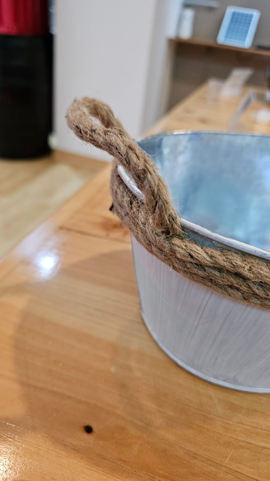 Cubeta para hielo de metal – Diseño Vintage "Original 1982"