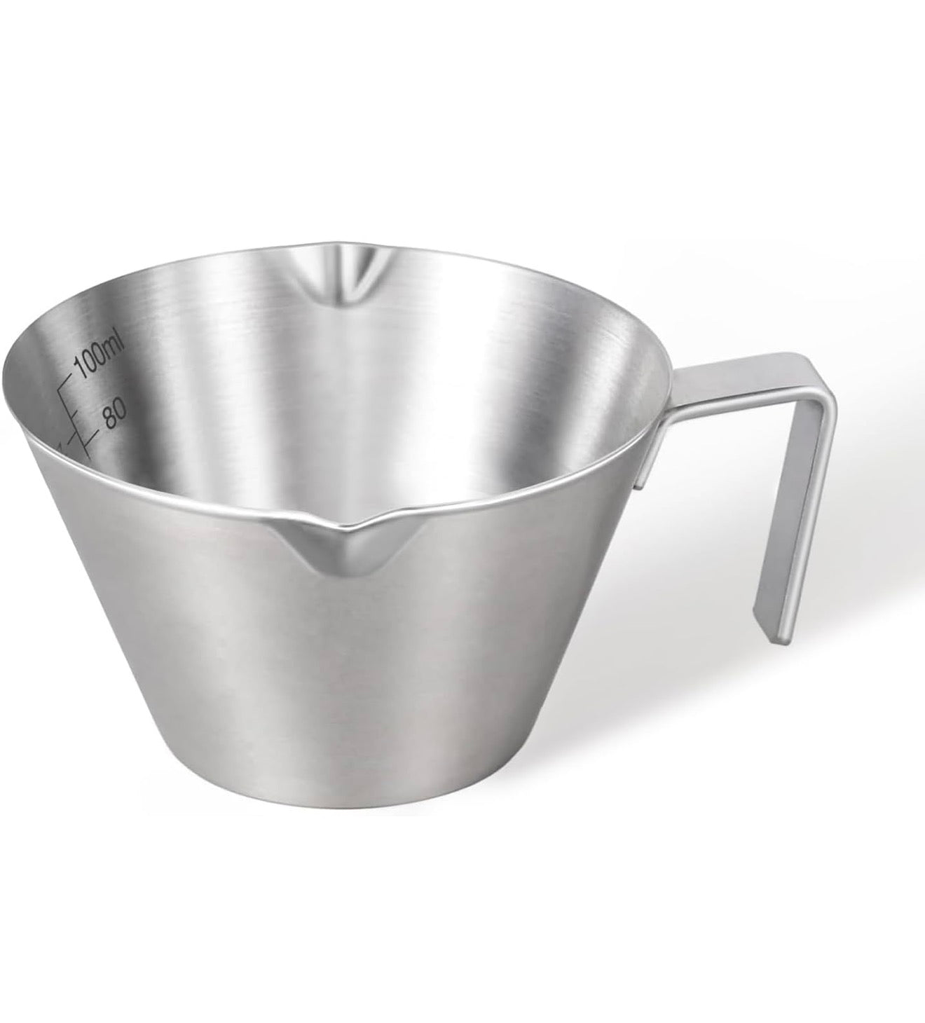 Taza de Espresso con Asa 3.4 oz – Acero Inoxidable Premium