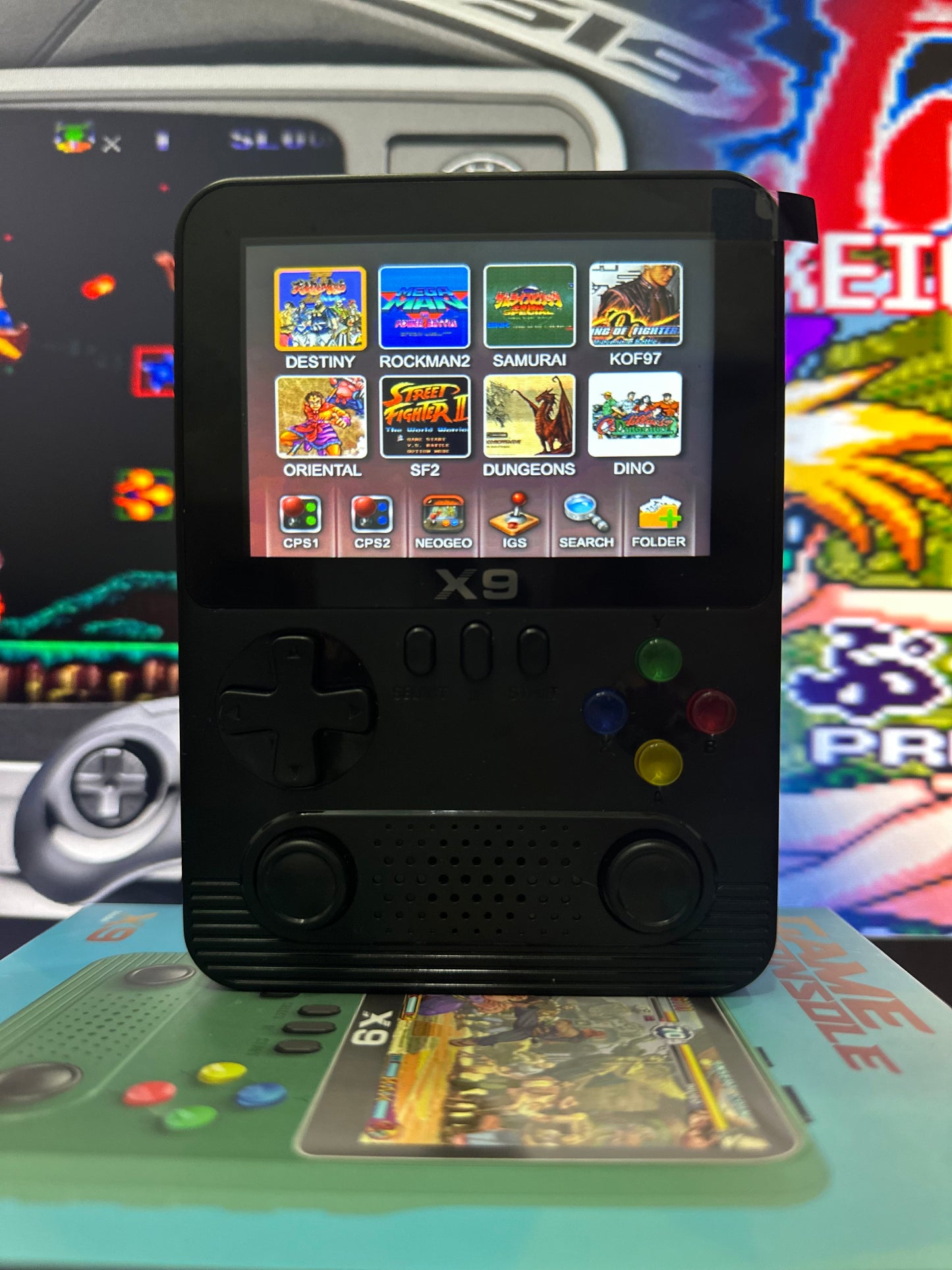 X9 Consola Retro
