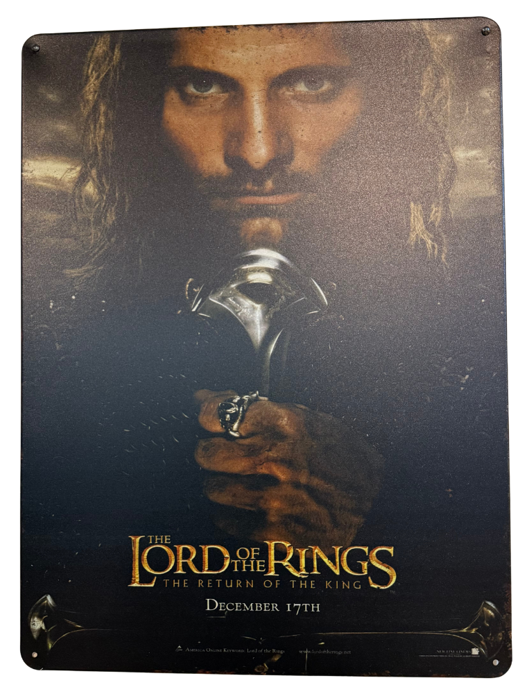 Letrero de Lord of the Rings III - The return of the king
