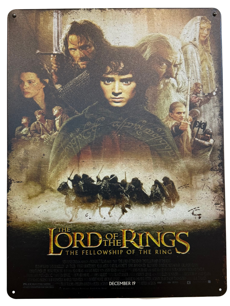 Letrero de Lord of the Rings I - Fellowship