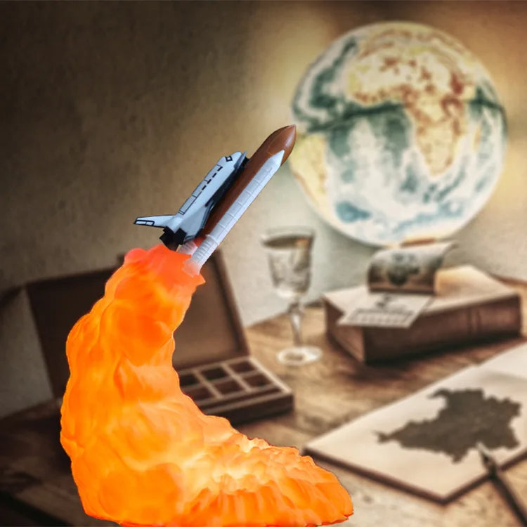 Lámpara Cohete Transbordador