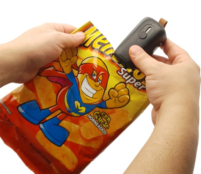 Mini Sellador de bolsas con cortador