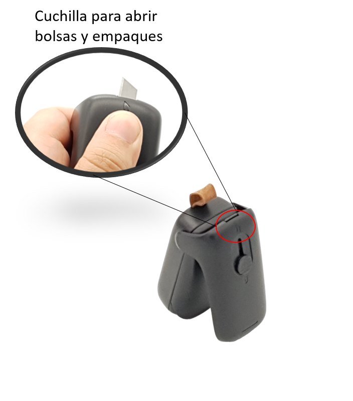 Mini Sellador de bolsas con cortador