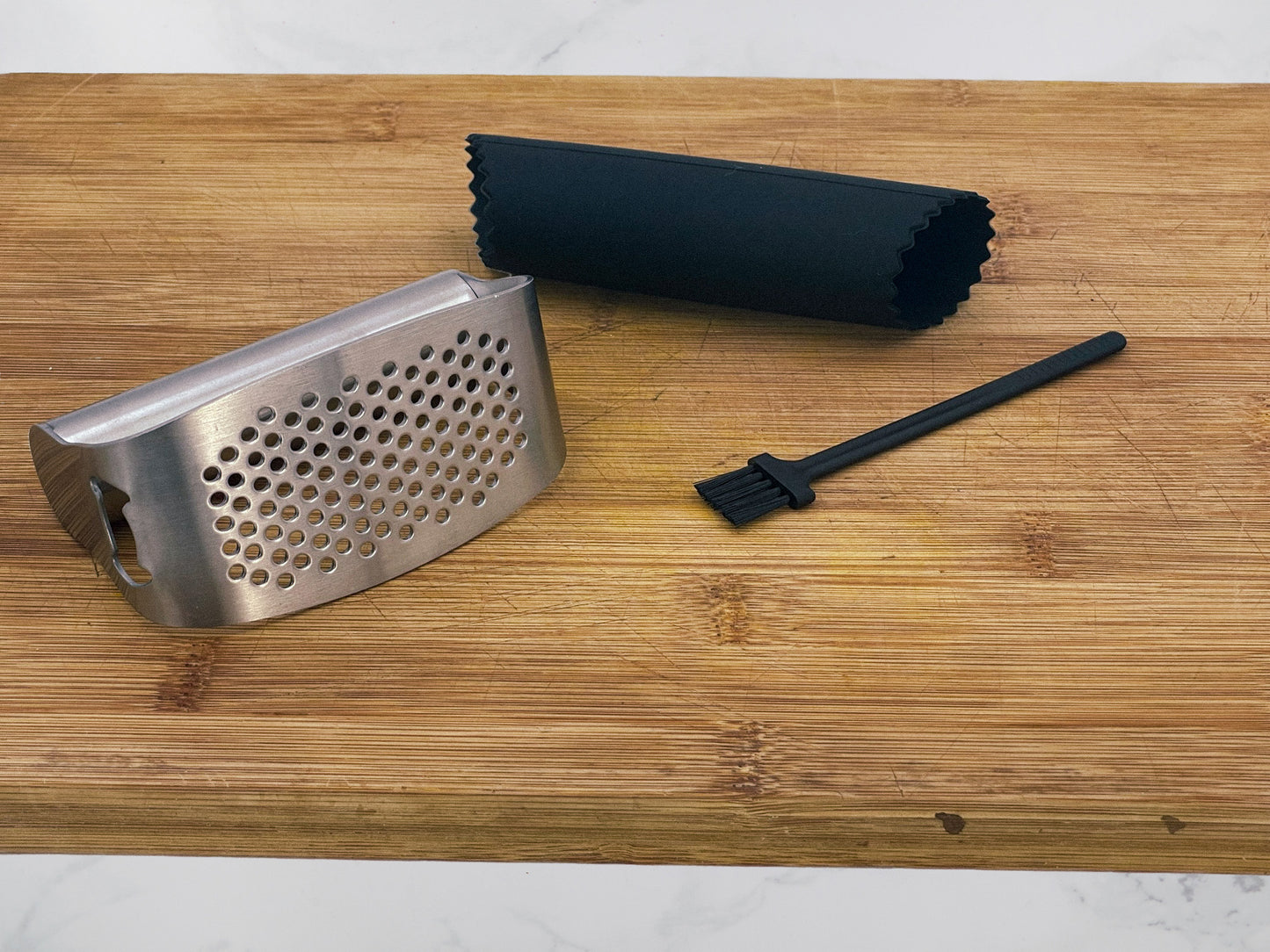 2 en 1 Trituradora Moledor de Ajo o Jenjibre - Abridor de botellas