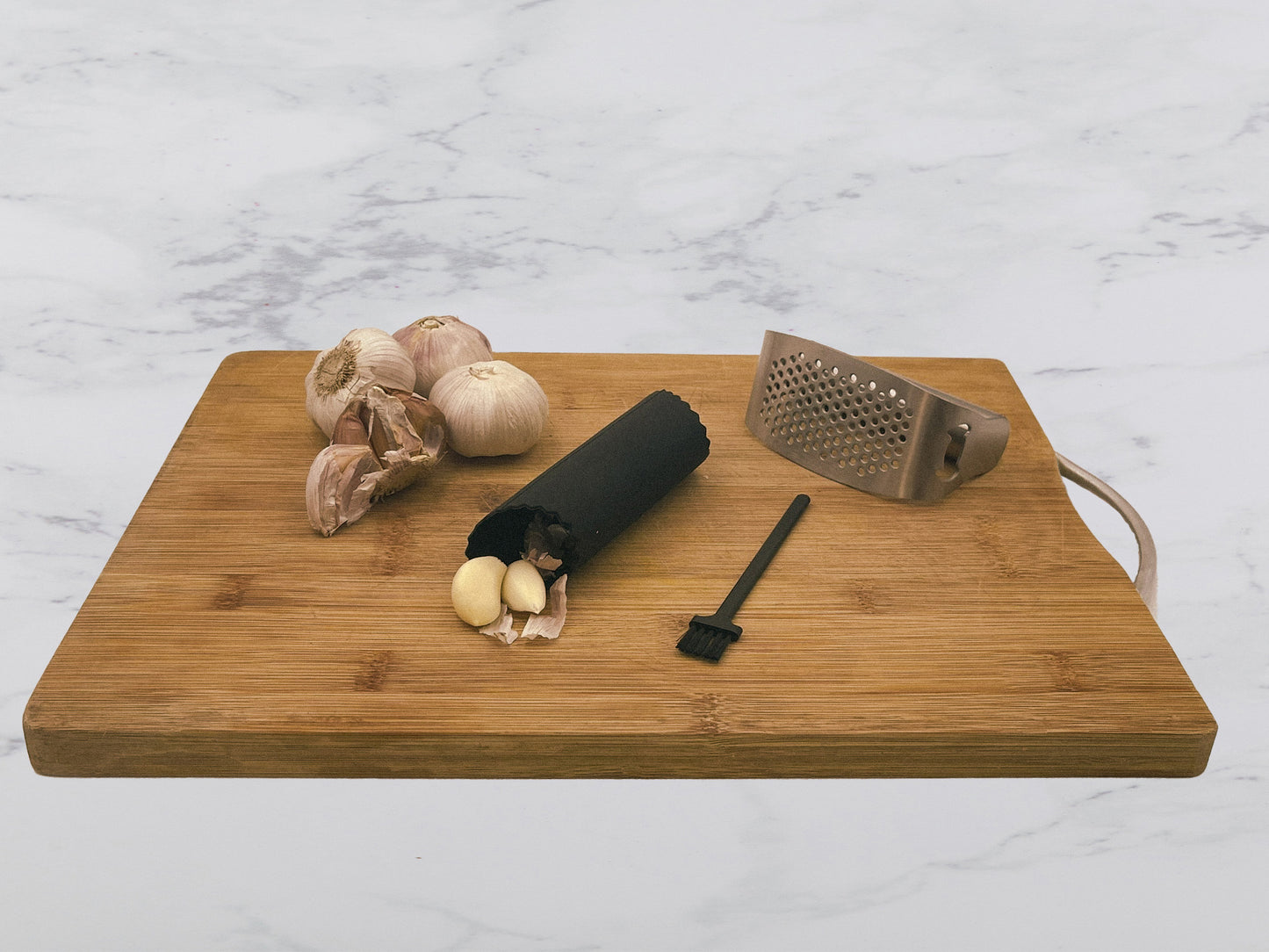 2 en 1 Trituradora Moledor de Ajo o Jenjibre - Abridor de botellas