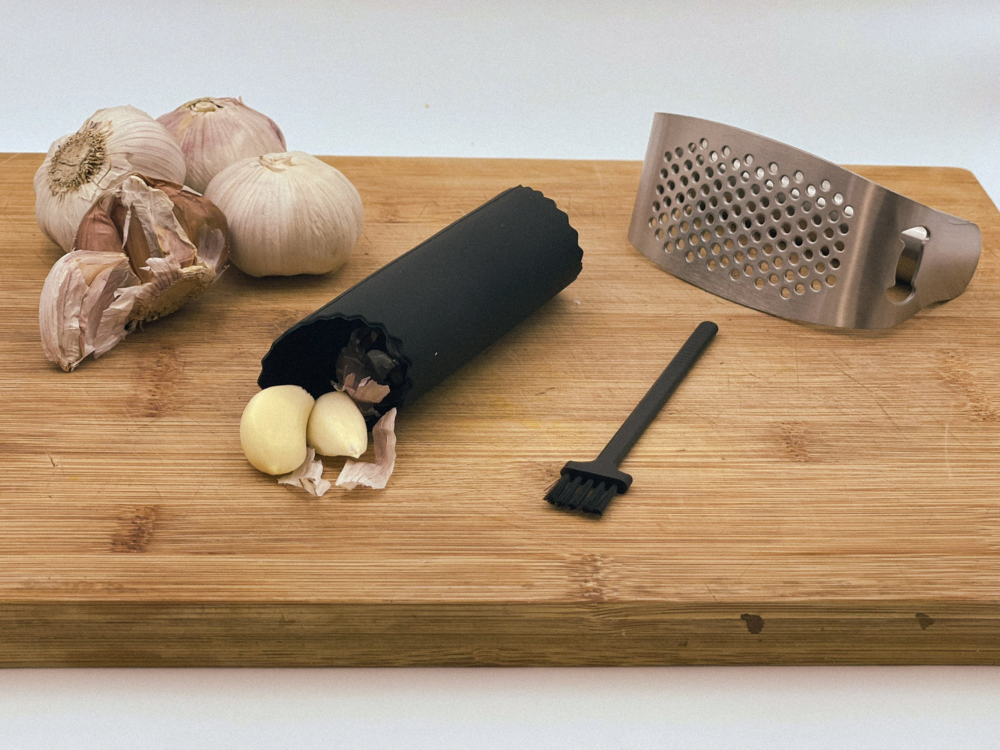 2 en 1 Trituradora Moledor de Ajo o Jenjibre - Abridor de botellas