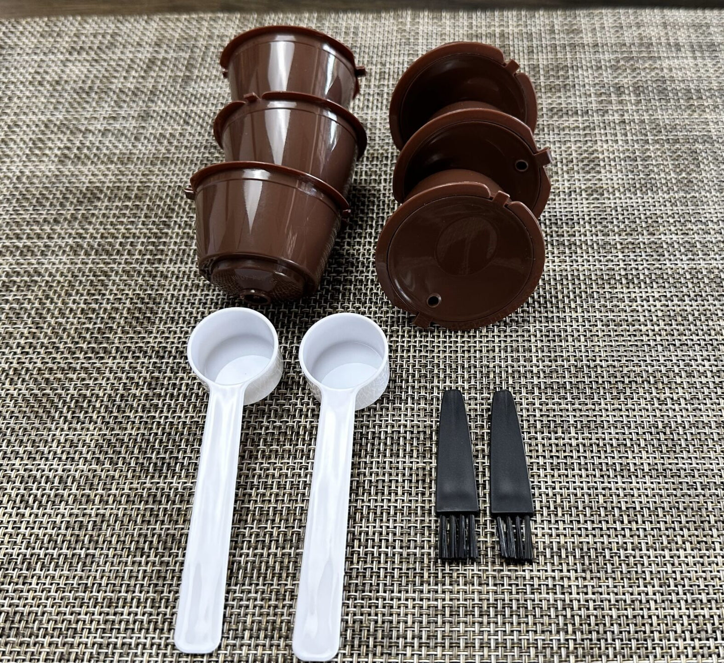 Capsulas reutilizables ecológicas de café compatible con DOLCE GUSTO (pack de 6)
