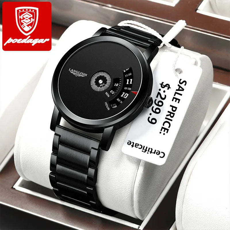 Poedagar 606 Elegante Reloj de lujo para hombre