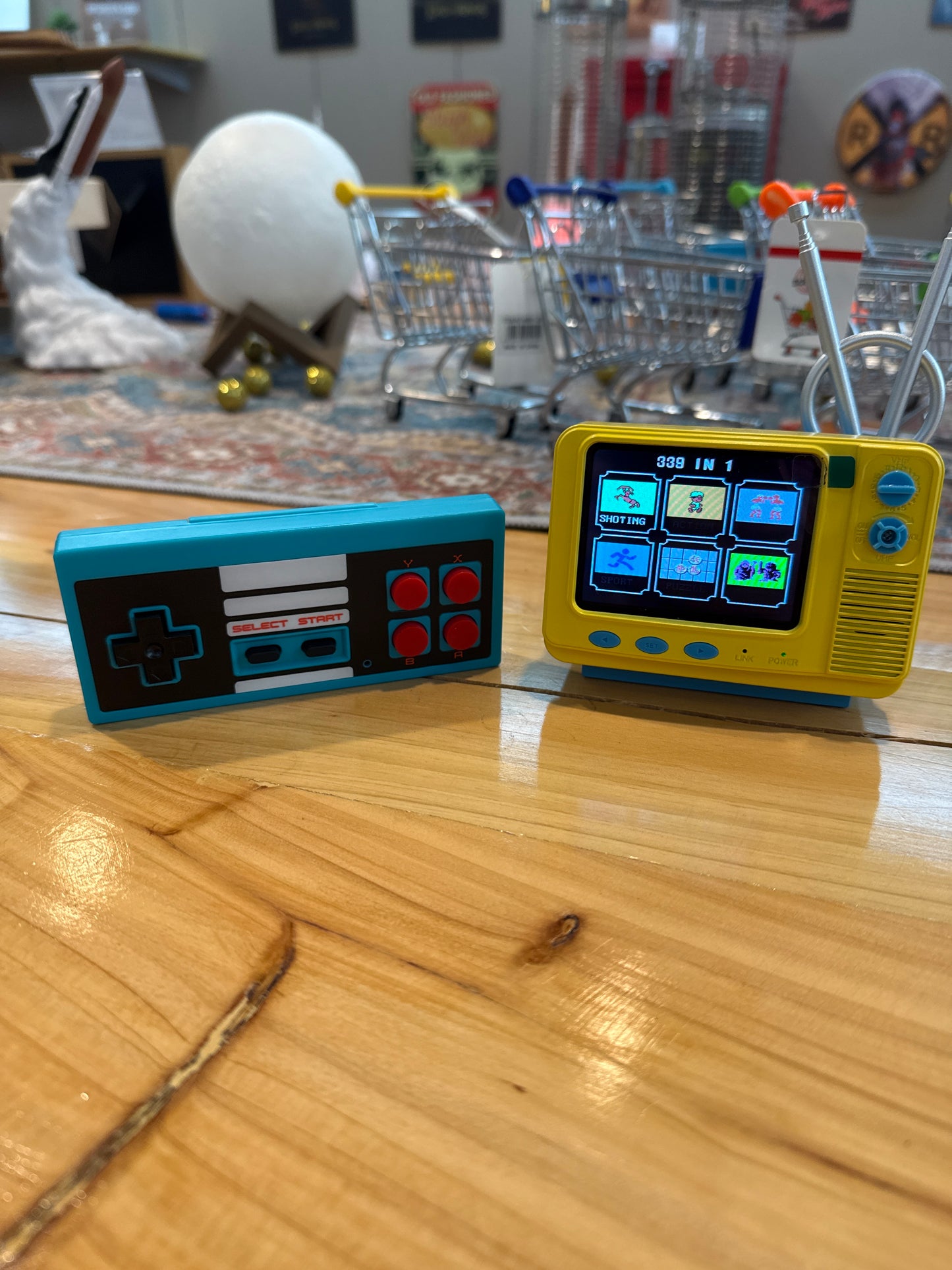 Mini TV Retrogaming con Control