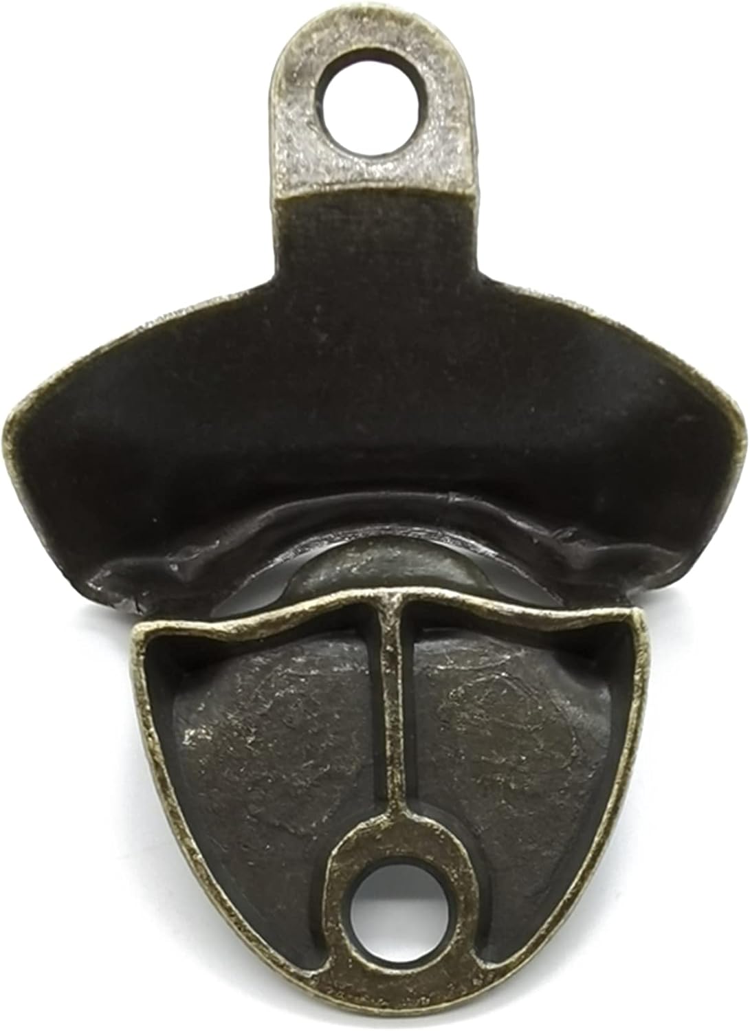 Abrebotellas de bronze de pared sencillo