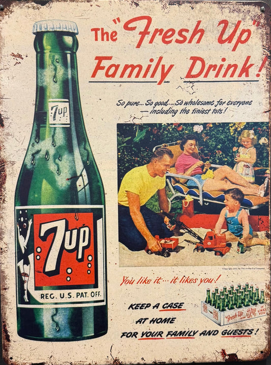 Letrero de 7up
