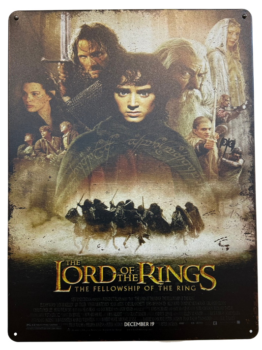 Letrero de Lord of the Rings I - Fellowship