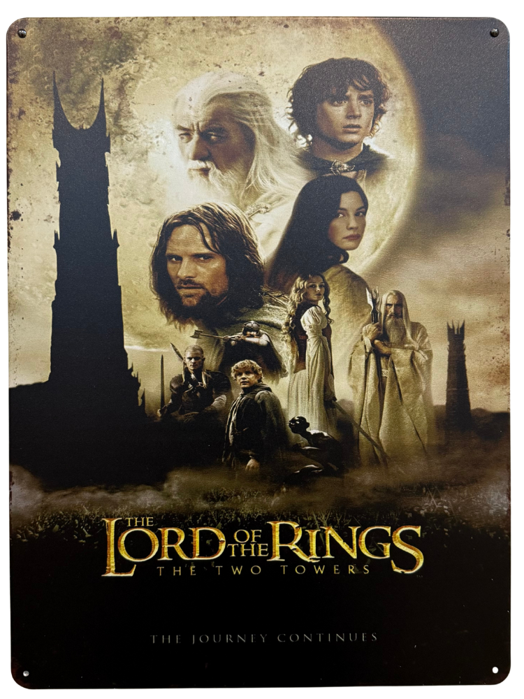 Letrero de Lord of the Rings II - Two Towers