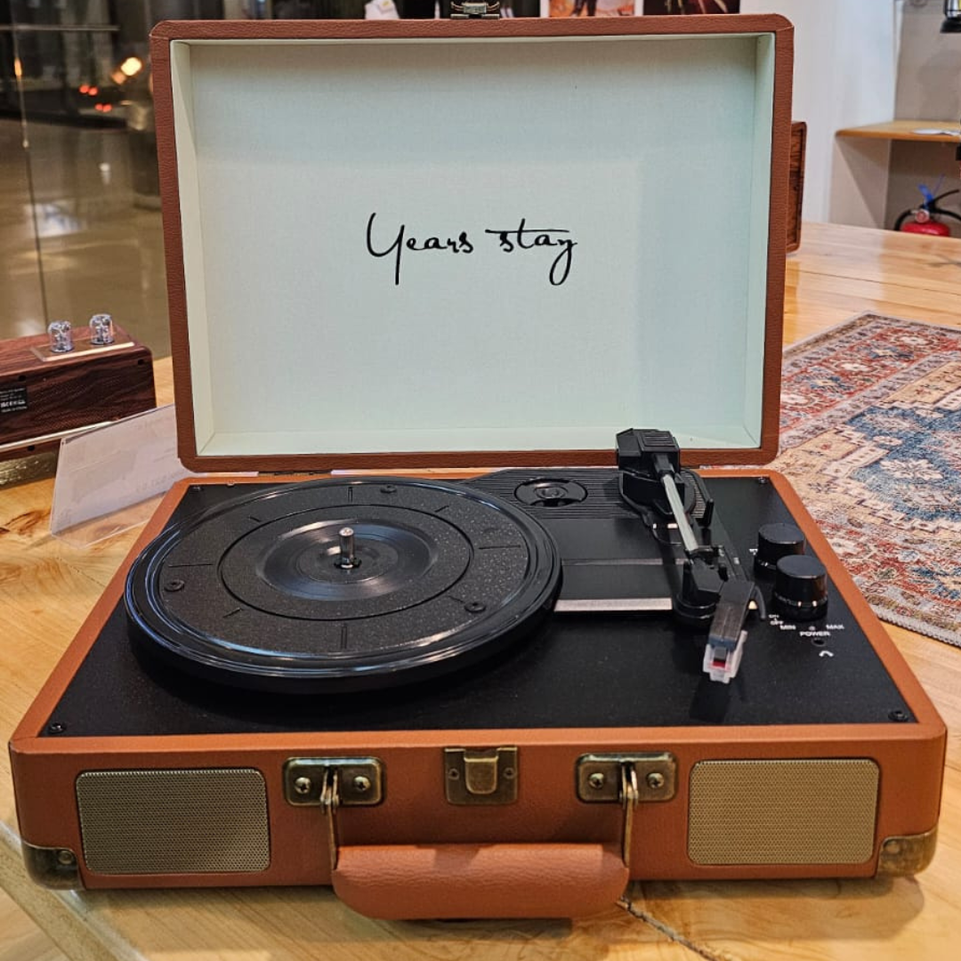 Maleta Toca Disco Vintage con Bluetooth