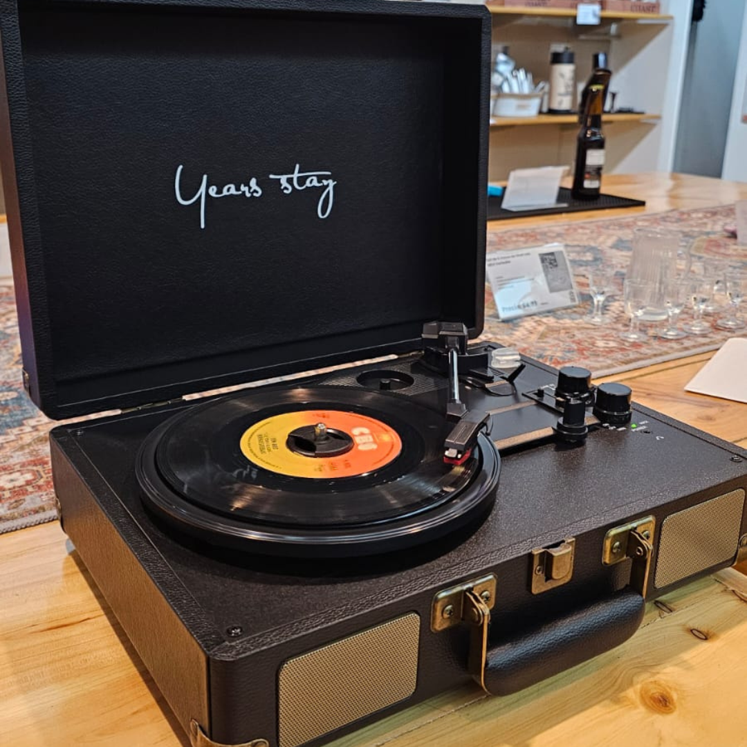 Maleta Toca Disco Vintage con Bluetooth
