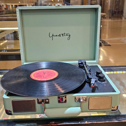 Maleta Toca Disco Vintage con Bluetooth
