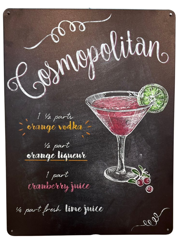 Letrero de Cosmopolitan