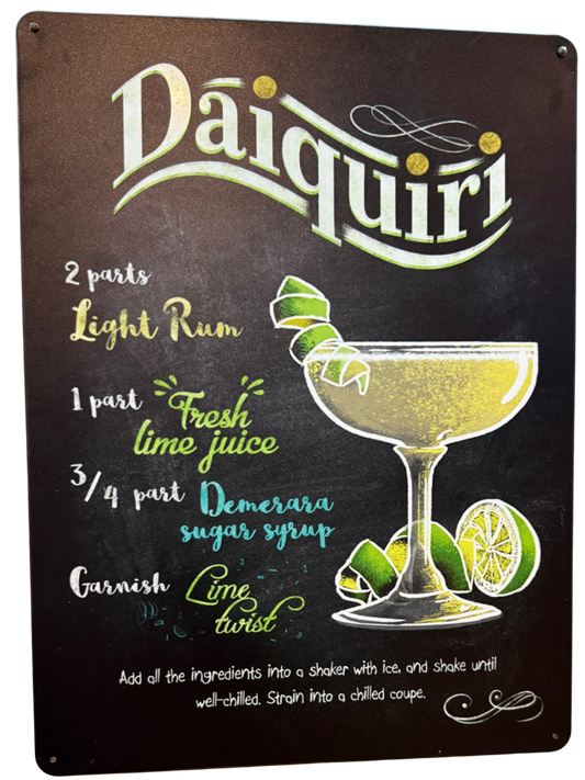 Letrero de Daiquiri