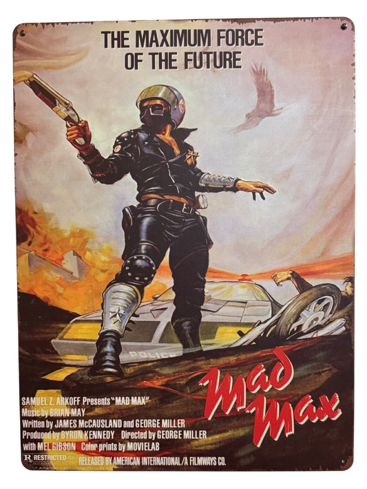 Letrero de Mad Max
