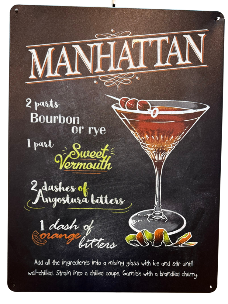 Letrero de Manhattan