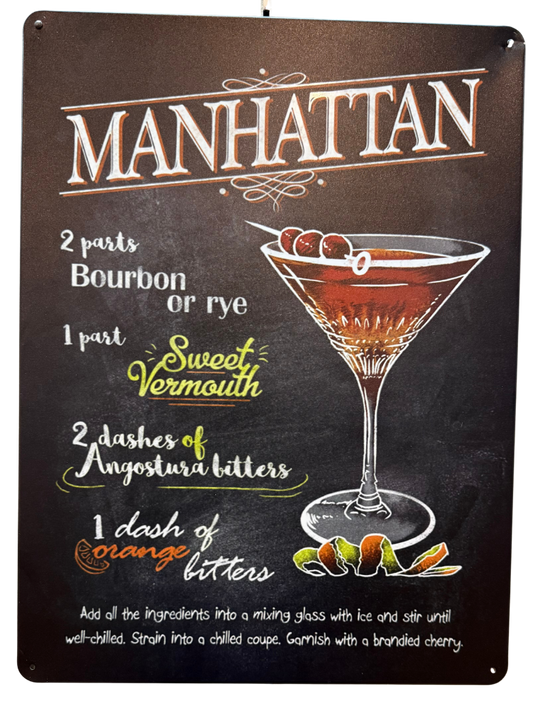 Letrero de Manhattan