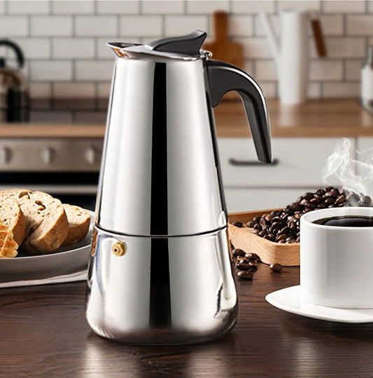 Cafetera de espresso estilo Italiano - 9 tazas espresso