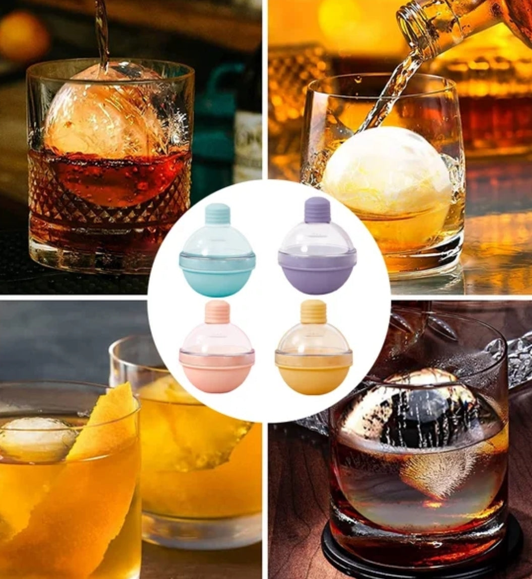 Molde de esfera de hielo para bebidas y cocteles