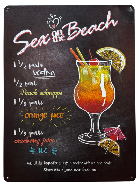 Letrero de Sex on the Beach