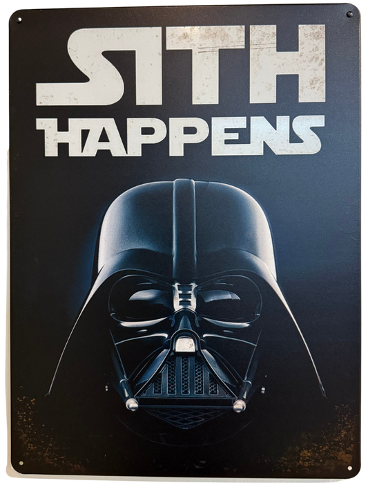 Letrero de Sith Happens
