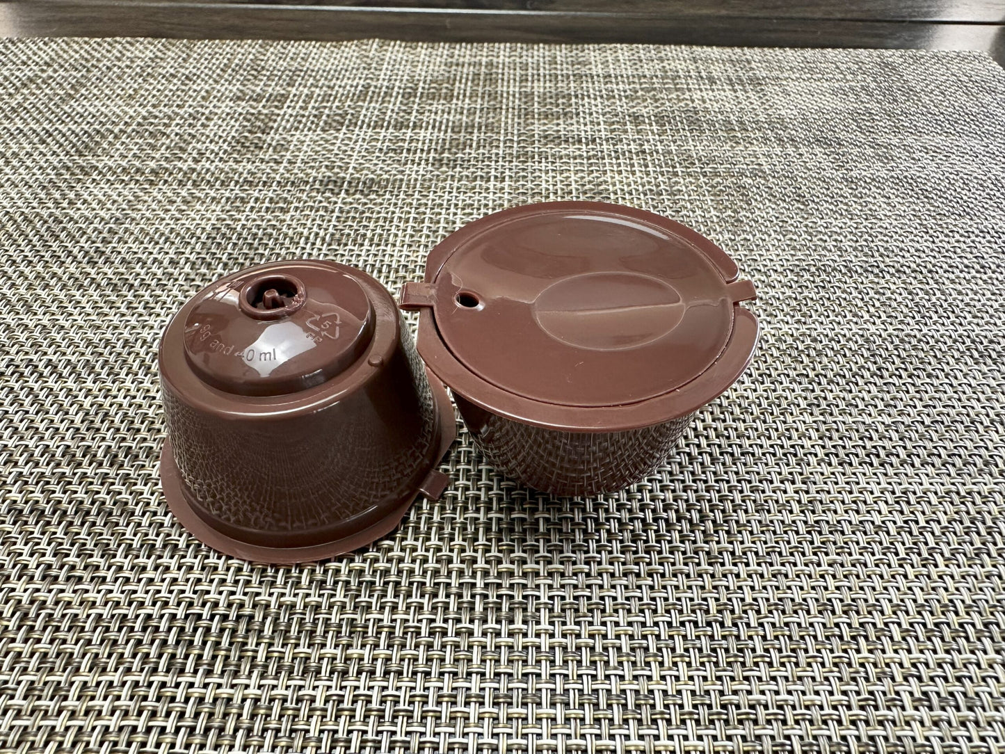 Capsulas reutilizables ecológicas de café compatible con DOLCE GUSTO (pack de 6)